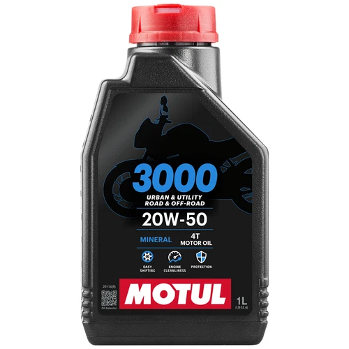 MOTUL 3000 20W50 4T - 1 LITRE