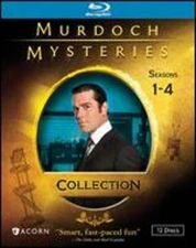 Murdoch Mysteries Collection: Seasons 1-4 [12 Discs] [Blu-ray]: New