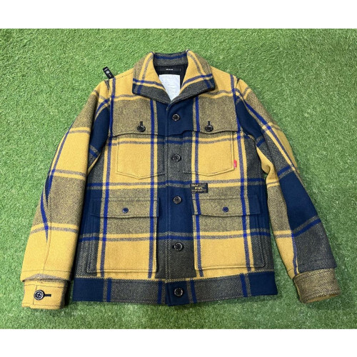 WTAPS Checkered Wool Melton Lumberjack Jacket | eBay WTAPS Checkered Wool Melton Lumberjack Jacket | eBay