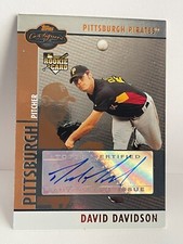 2008 Topps Co-Signers Silver Bronze Rookie Card Auto Dave Davidson #102 241/400!