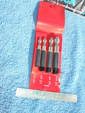 Starrett No S166 Pin Vise Set Vintage USA Octagonal Handle MACHINIST TOOLMAKER G