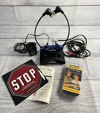 TV EARS 2.3 ANALOG 10341 - Complete System with Headphones, Dock,CD, Cables,tips