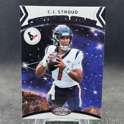 C.J. Stroud 2024 Panini Certified Football Certified Stars Houston Texans #1