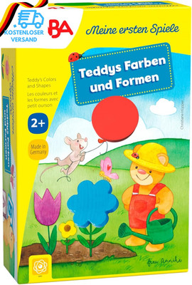 HABA Meine Ersten Spiele Teddys Farben & Formen   Fördert Feinmotorik Und Detail