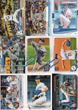 Walker Buehler 10 card lot Los Angeles Dodgers