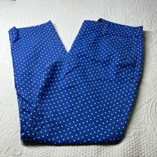Merona stretch size 2 ankle dress pants polka dot
