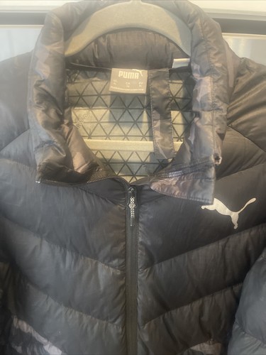 Puma Down Jacket Xl Euc Camo Euc Rare Very Cool Camo High Quality No Holes Cuts - Picture 4 of 9