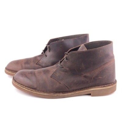 Clarks Boots Chukka Ankle  Suede Leather Brown Size 12 Amazon.com | Clarks Men main image 4