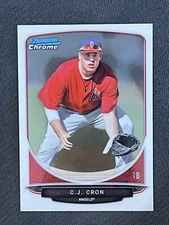 2013 Bowman Chrome Draft Top Prospects #TP24 C.J. Cron Los Angeles Angels