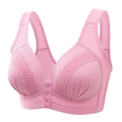Mujeres Sexy Encaje Frontal Botón Formador Copa Ajustable Correa para el Hombro Talla Grande - Imagen 10 de 19