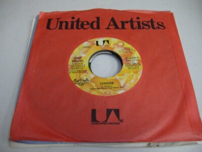 Rock 45 CINDY BULLENS - Survivor / Finally Rockin on United Artists