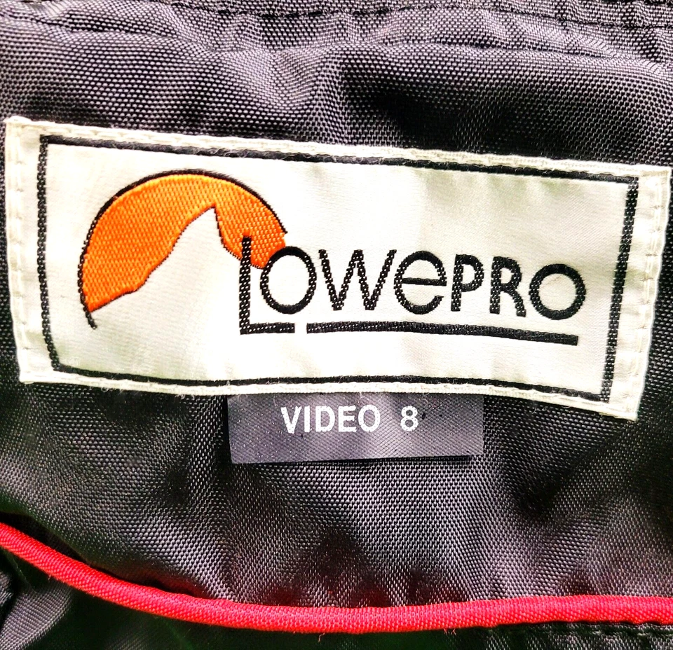 Винтажный LOWEPRO полноразмерный камеры видеокамеры сумка видео 8 наплечная сумка с ремнем - Изображение 3 из 4