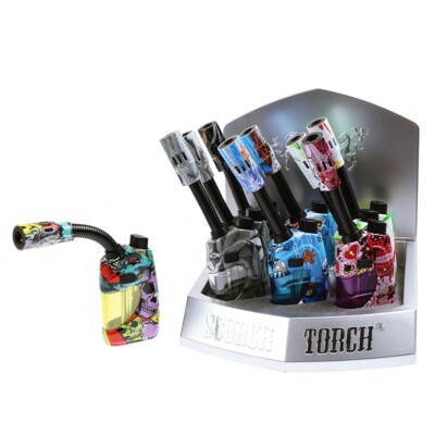 SCORCH TORCH- 61685-BENDABLE TORCH | ASSORTED DESIGNS | 61685