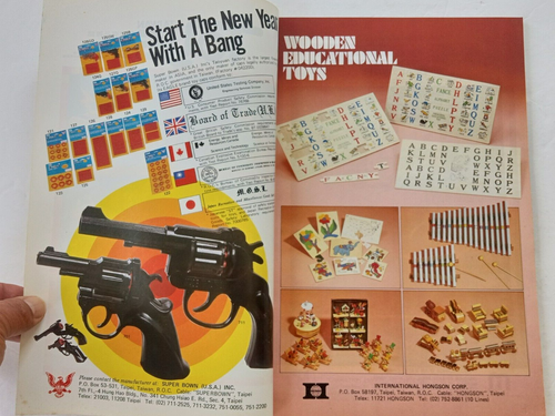 TAIWAN TOYS Catalog 1980 Toy Fair Dealer Vendor Employee Wholesaler Book LOADED - Picture 4 of 24
