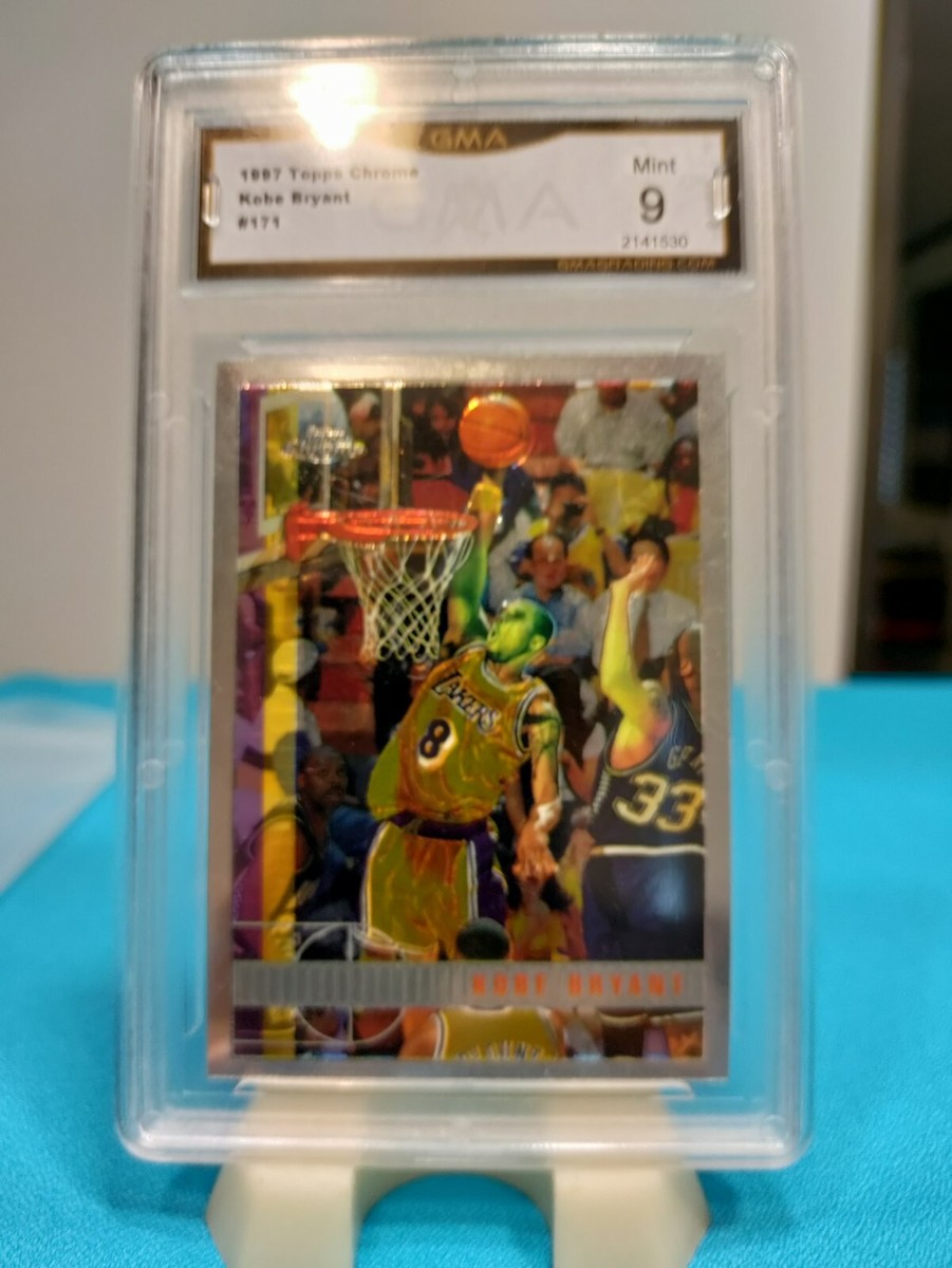 🔥🔥🔥 1997-98 Kobe Bryant Topps Chrome Card # 171 Mint 9