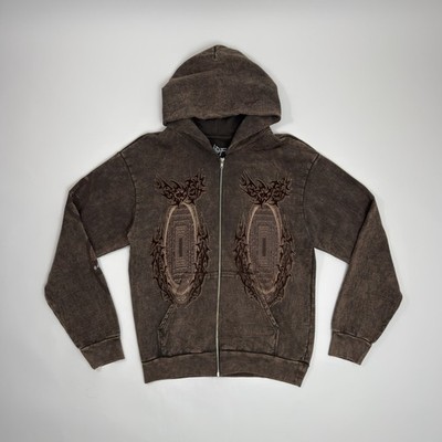 Travis Scott Utopia God's Country Zip Hoodie - Large