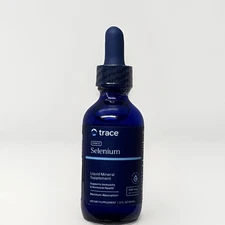 Trace Minerals Research Ionic Selenium 300 mcg Immunity Antioxidant 2 fl oz 59ml