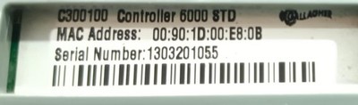 Contrôleur Gallagher Cardax 6000 FT C300100 Avec Module C300181 8R – Occasion Fonctionnel