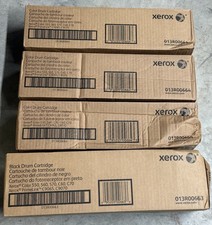Xerox 013R00664, 013R00663 Drum Unit for Xerox color 550 570,C60 Lot Of 4