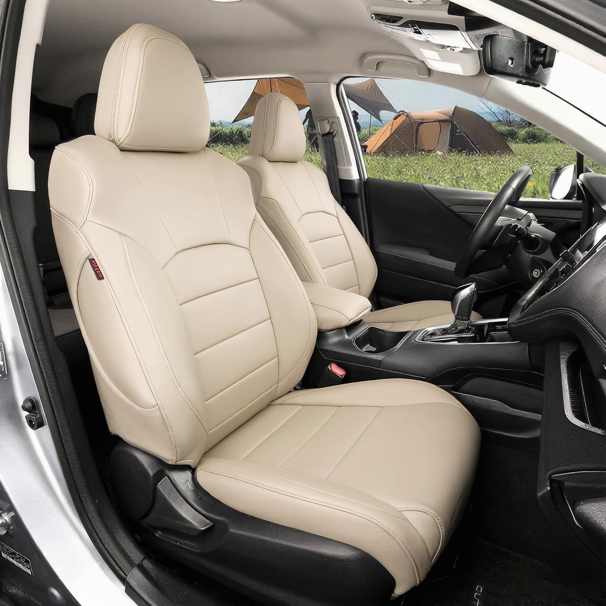 coverdream 2015-2025 Subaru Outback Car Seat Covers 5-Seat Full Set Fuax Leather