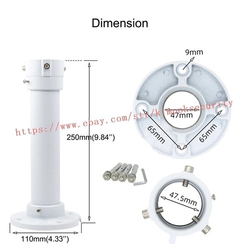 Hikvision DS-1661ZJ Ceiling Pendant Mount Bracket for CCTV PTZ Camera - Picture 7 of 13