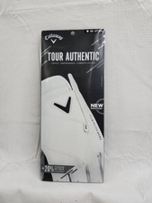 New Callaway Tour Authentic Leather Golf Gloves Cadet M Left Mens