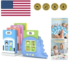 Phonics Talking Flash Cards for Toddlers 3-8, Learn to Read in 20 Stages, Dig...