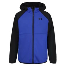 Youth Under Armour Sim Softshell Full Zip Jacket - Size L BOYS