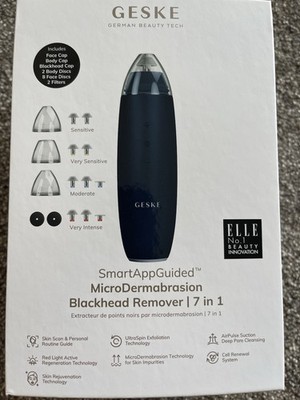 Geske SmartAppGuided MicroDermabrasion Blackhead Remover 7 in 1 gebraucht