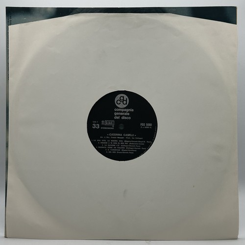 CATERINA CASELLI - CATERINA CASELLI (33 RPM - ITALY - FIRST PRESSING) - Imagen 6 de 8