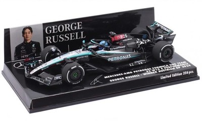 F1 MERCEDES W15 #63 G. Russell Winner Austrian GP 2024 1/43 MINICHAMPS 410241163
