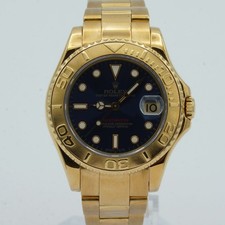 ROLEX YACHTMASTER HERREN UHR 35MM 68628 18K 7...