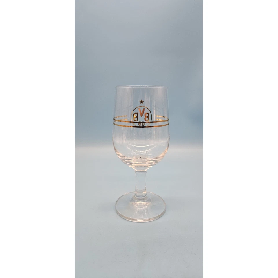Borussia Dortmund BVB09 Tulpe altes Bierglas alt Brauerei Glas Bier Pils Fußball - Bild 2 von 2