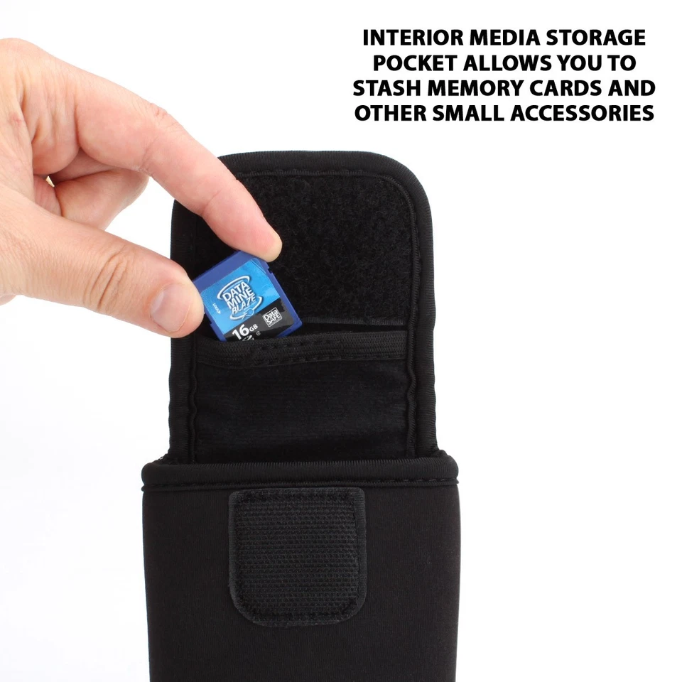 USA GEAR Camera Case with Carabiner, Belt Loop & Scratch-Resistant Interior - Image 2 of 4