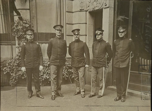 German Soldiers, WW1 Era, 1915, Original Press Photo 5x7