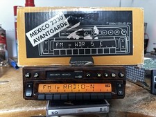 Autoradio Mercedes Youngtimer Becker Mexico  BE2330 Wurzelholz mit Zubehört OVP