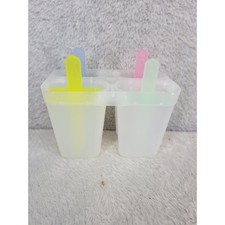 4 Cavity Popsicle Maker Ice Pop Molds Frozen Dessert Tool Set With Sticks