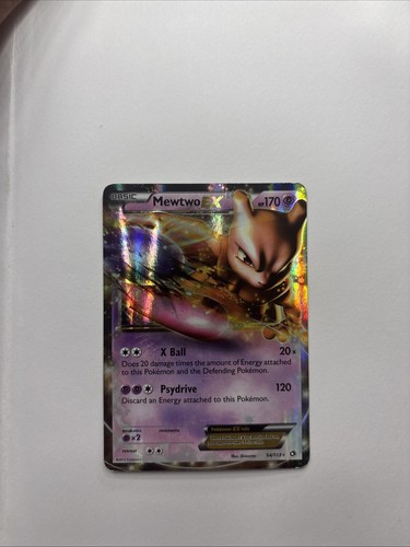 Pokémon TCG Mewtwo EX Legendary Treasures Card 54/113 *LP Ultra Rare