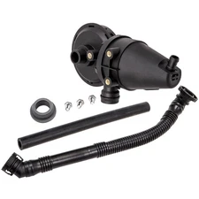 Oil Separator Crankcase PA66 Vent Valve Kit Breather Hose Fit BMW M3 Z3 E36 328i