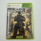 Gears of War 3 (Xbox 360, 2011) Complete In Box, Not For Resale Version Tested