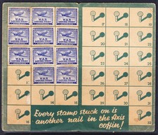 711 World War 1 1 War Savings Folder Put your savings into service Fair Cond.
