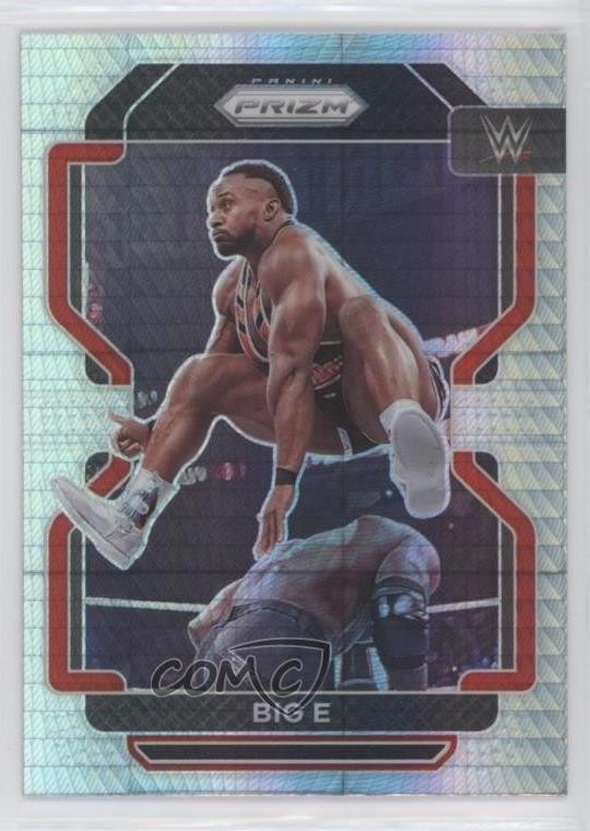 2022 Panini Prizm WWE Hyper Prizm Big E #117 0h28
