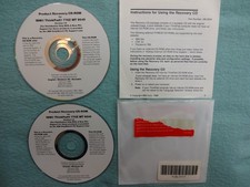 Product Recovery Cd-Rom IBM Thinkpad 770Z MT9549 Bootable Windows 98 95  2 CDs