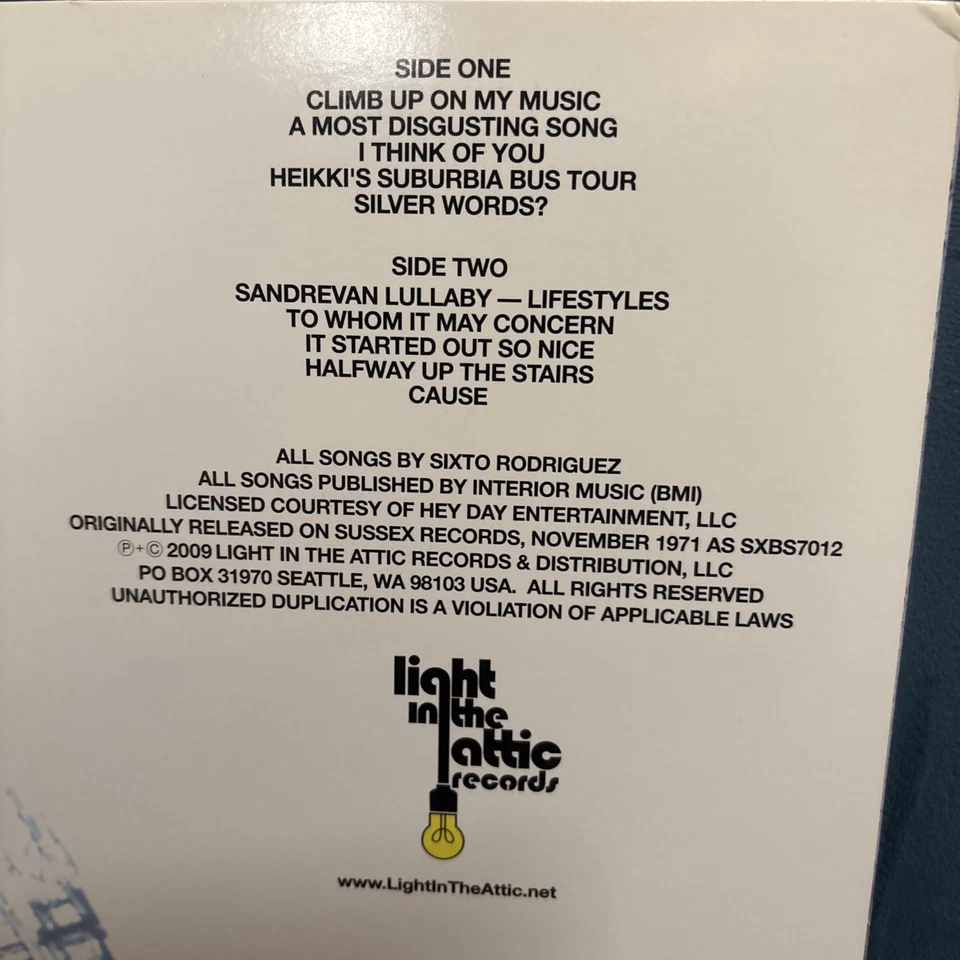 Rodriguez- Coming From Reality…vinyl - Image 4 of 4