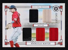 2024 Panini Boys of Summer Five Tool Player Materials 40/149 Marcelo Mayer 16wc