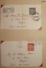 1935 Australian ANZAC Commemoration Pair of Covers