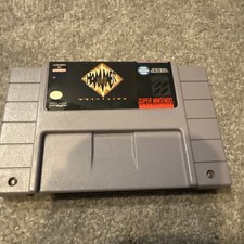Hammerlock Wrestling (Super Nintendo) Working Game Only
