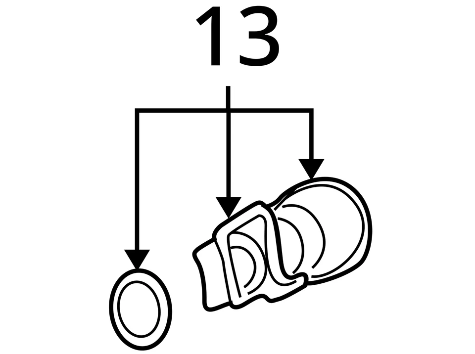 SE ADAPTA A LA CARCASA PONTIAC BONNEVILLE 2000-2005 ASM F/TNK TUBO DE FILTRO 25663690 - NUEVO OEM Foto 3 de 3
