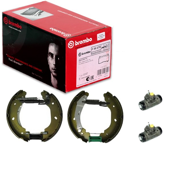 Brembo Bremsbacken Vormontiert Hinterachse Passend FÜR Ford Transit | K 24 068-image
