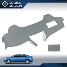 Dashboard Dash Board Cover Gray Fit For 2007 - 2011 Toyota Camry
